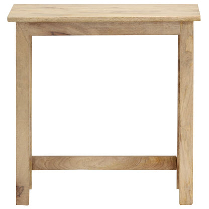 vidaXL Nesting Tables 3 pcs Solid Mango Wood - OLBRIT