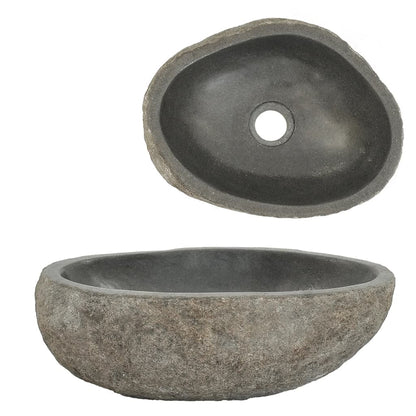 Basin River Stone Oval 29-38 cm - OLBRIT