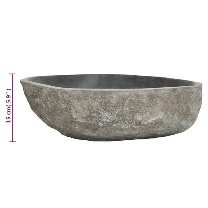 Basin River Stone Oval 45-53 cm - OLBRIT