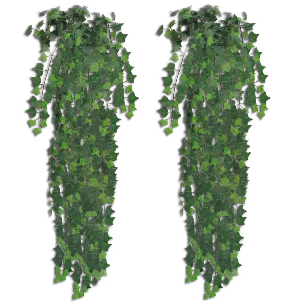 Artificial Ivy Bushes 4 pcs Green 90 cm - OLBRIT