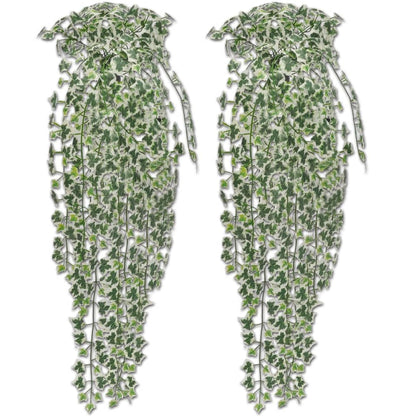 Artificial Ivy Bushes 4 pcs Variegated 90 cm - OLBRIT