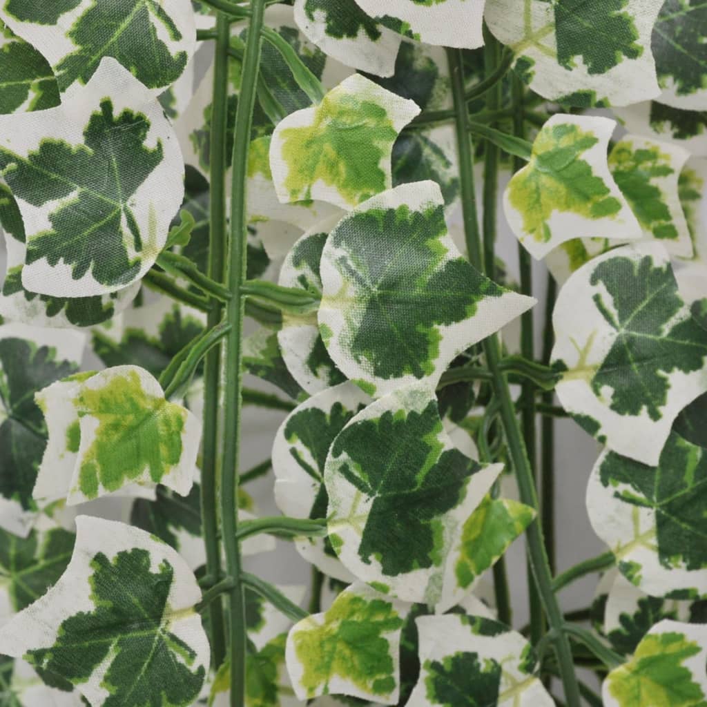 Artificial Ivy Bushes 4 pcs Variegated 90 cm - OLBRIT