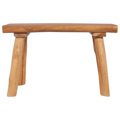 Garden Bench 80 cm Solid Teak Wood - OLBRIT