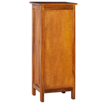 Sideboard 45x35x110 cm Solid Teak Wood - OLBRIT