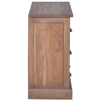 Sideboard 90x30x58 cm Solid Teak Wood - OLBRIT