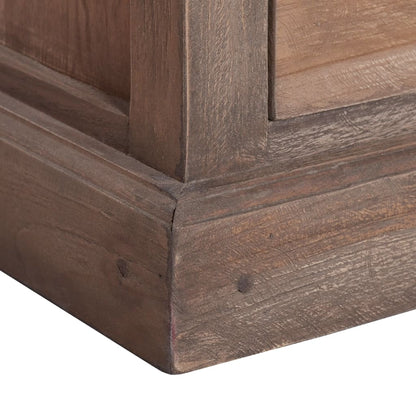 Sideboard 90x30x58 cm Solid Teak Wood - OLBRIT