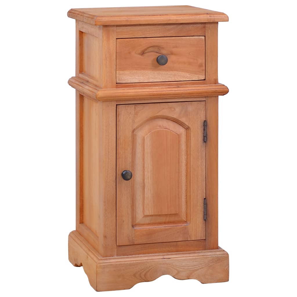 Bedside Cabinet Solid Mahogany Wood - OLBRIT
