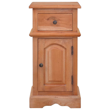 Bedside Cabinet Solid Mahogany Wood - OLBRIT