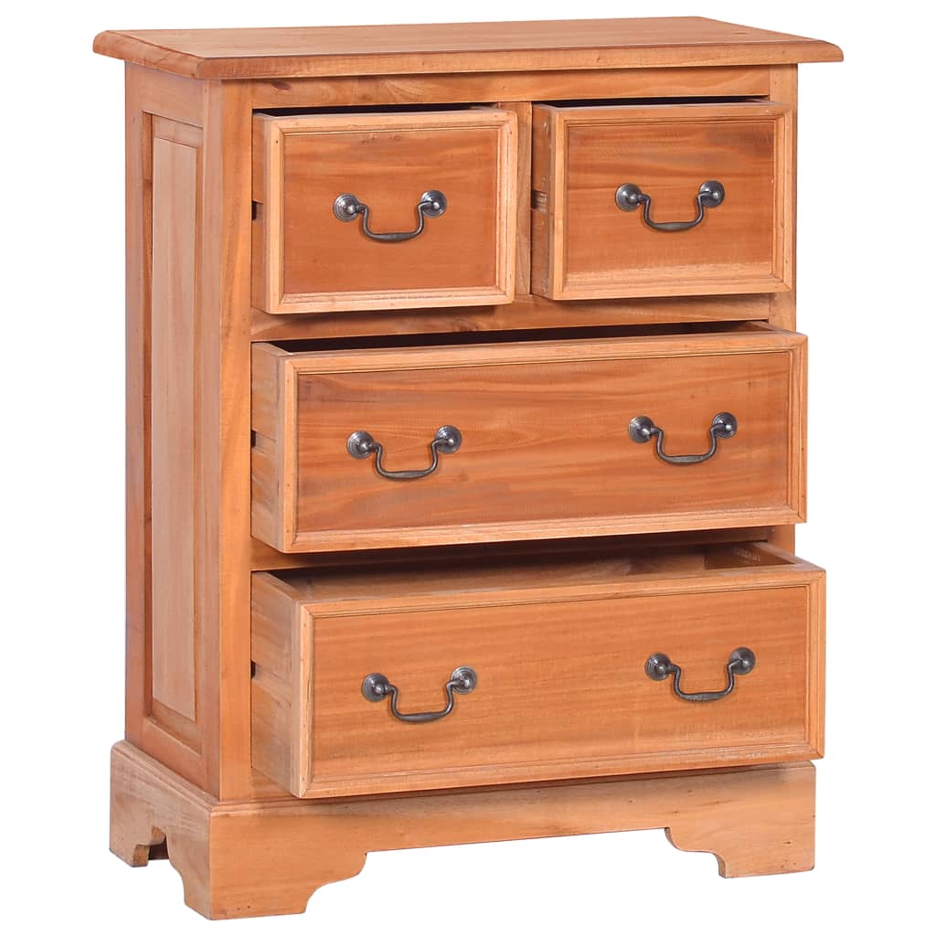 Chest of Drawers Solid Mahogany Wood - OLBRIT