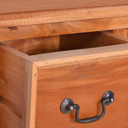 Chest of Drawers Solid Mahogany Wood - OLBRIT