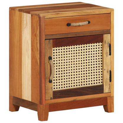 Bedside Cabinet 40x30x50 cm Solid Reclaimed Wood - OLBRIT