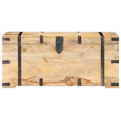 Chest 90x40x40 cm Solid Mango Wood - OLBRIT