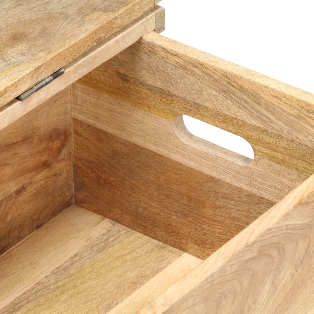 Chest 90x40x45 cm Solid Mango Wood - OLBRIT