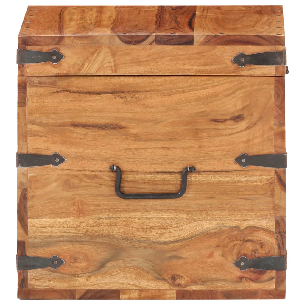 Chest 40x40x40 cm Solid Acacia Wood - OLBRIT