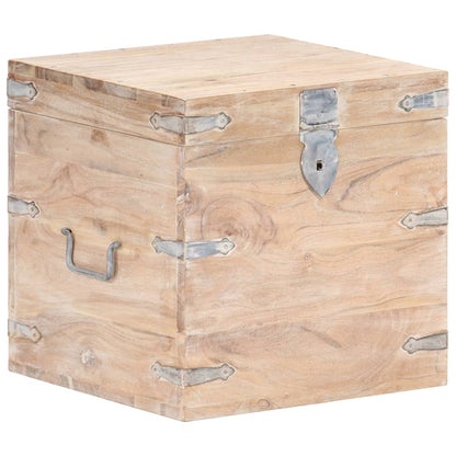 Chest 40x40x40 cm Solid Acacia Wood - OLBRIT