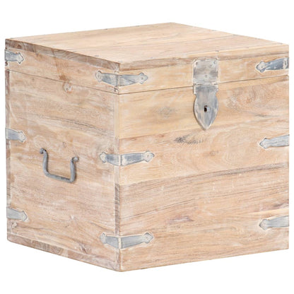 Chest 40x40x40 cm Solid Acacia Wood - OLBRIT
