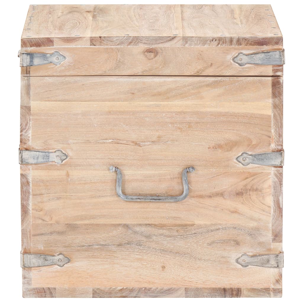 Chest 40x40x40 cm Solid Acacia Wood - OLBRIT