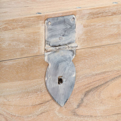 Chest 40x40x40 cm Solid Acacia Wood - OLBRIT