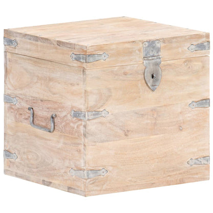 Chest 40x40x40 cm Solid Acacia Wood - OLBRIT