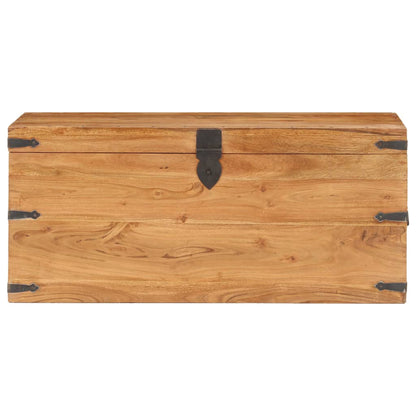 Chest 90x40x40 cm Solid Acacia Wood - OLBRIT