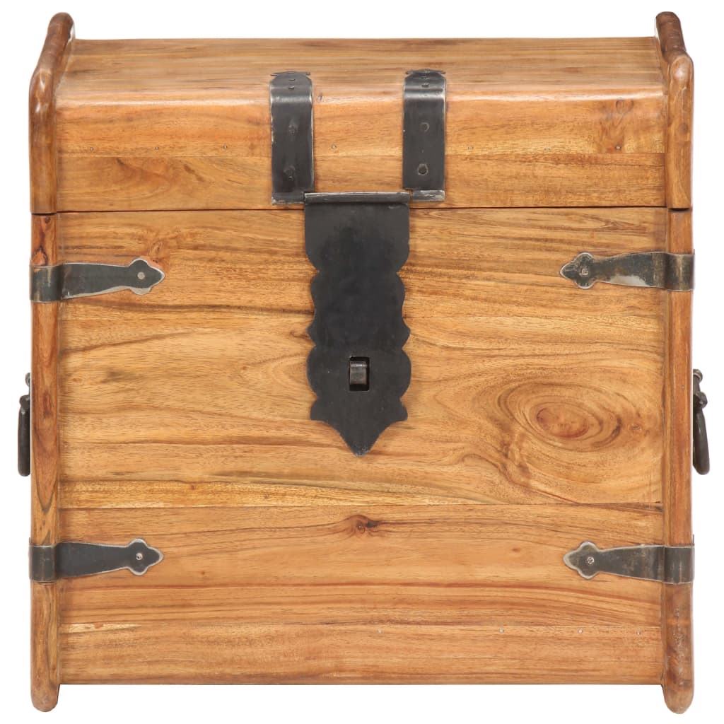 Chest 40x40x40 cm Solid Acacia Wood - OLBRIT