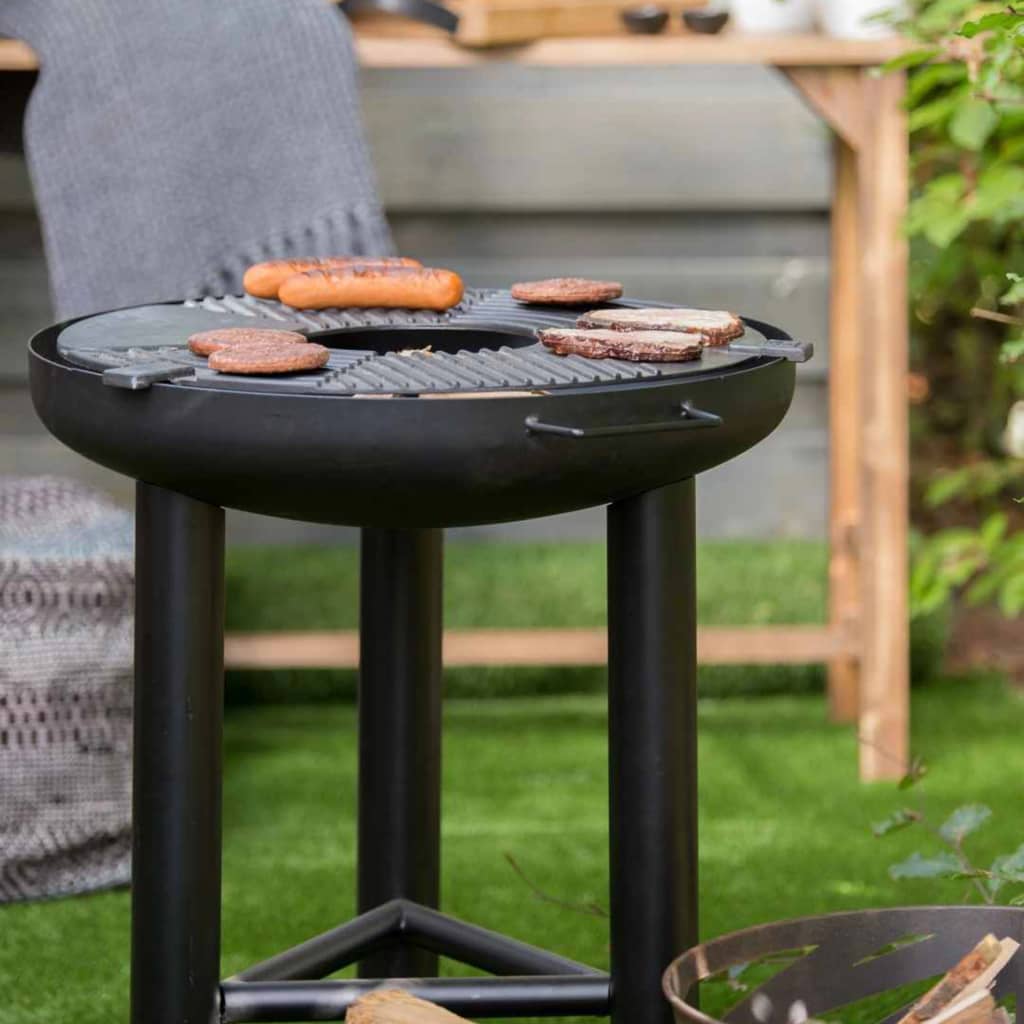 BBQ Plancha Grill Black Steel - OLBRIT