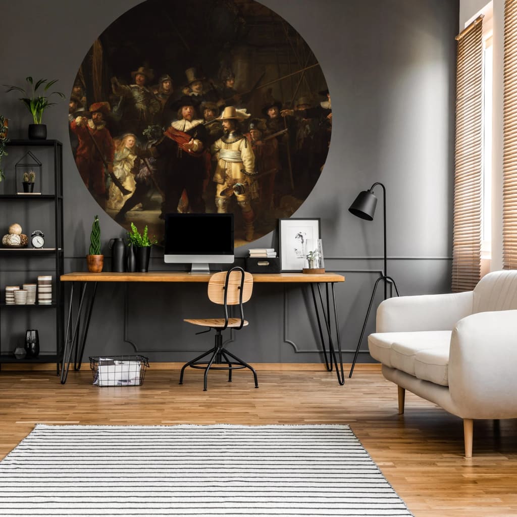 Wallpaper Circle The Night Watch 190 cm - OLBRIT