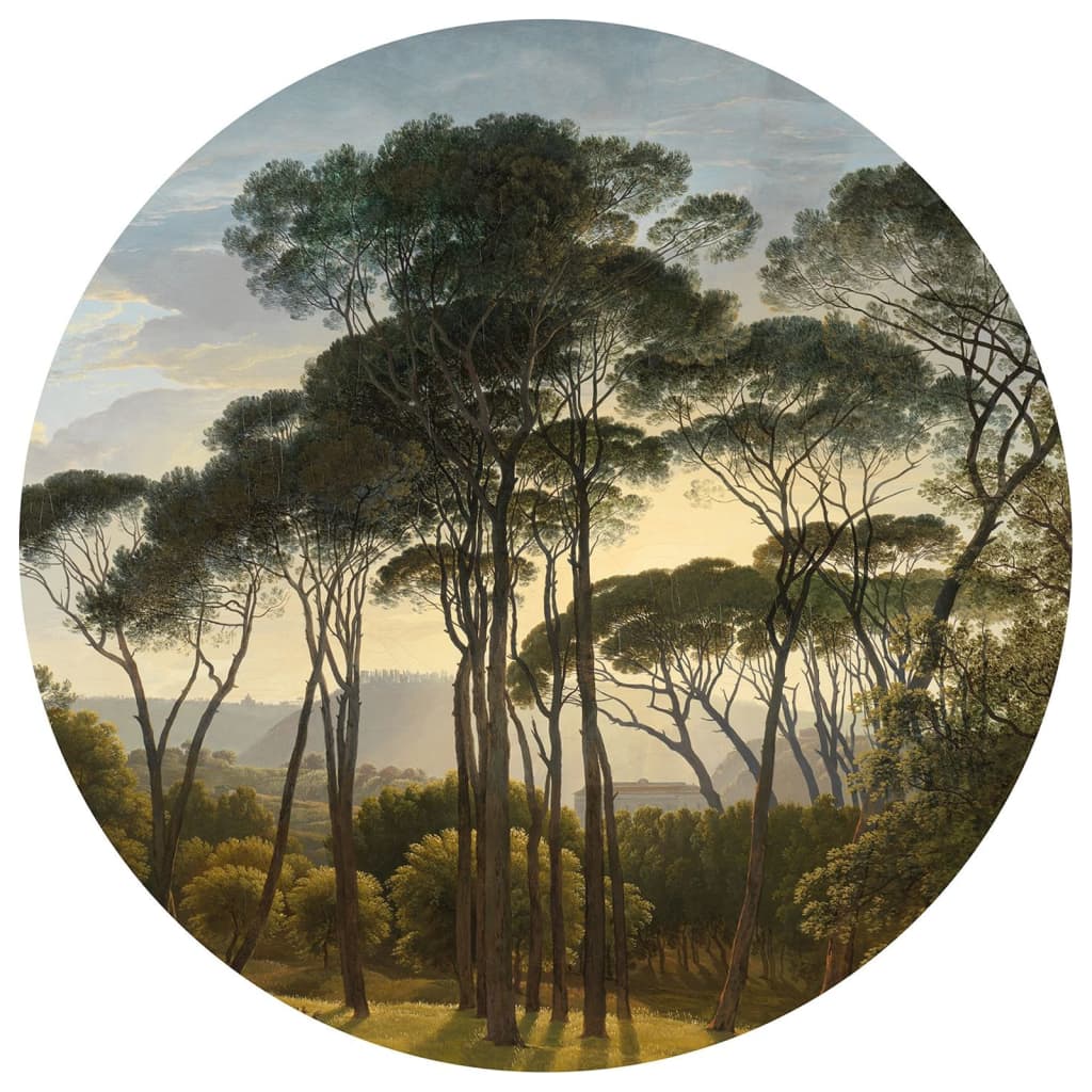 Wallpaper Circle Umbrella Pines in Italy 190 cm - OLBRIT