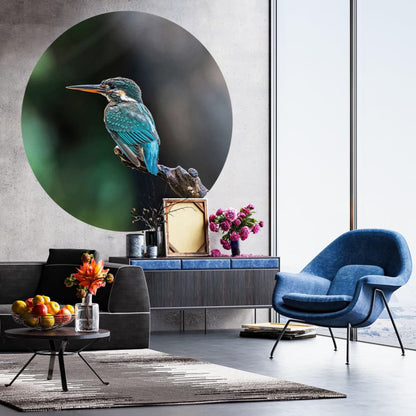 Wallpaper Circle The Kingfisher 190 cm - OLBRIT