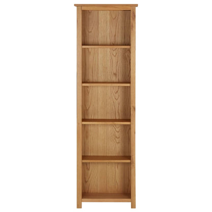 Bookcase 52x22.5x170 cm Solid Oak Wood - OLBRIT