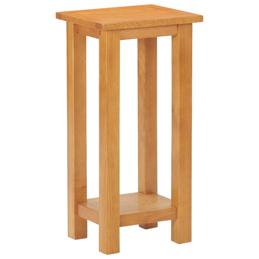 Side Table 27x24x55 cm Solid Oak Wood - OLBRIT