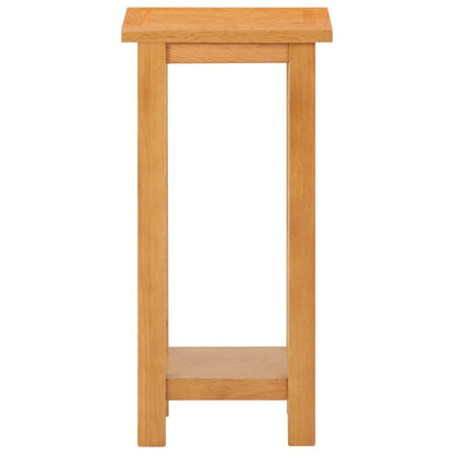 Side Table 27x24x55 cm Solid Oak Wood - OLBRIT