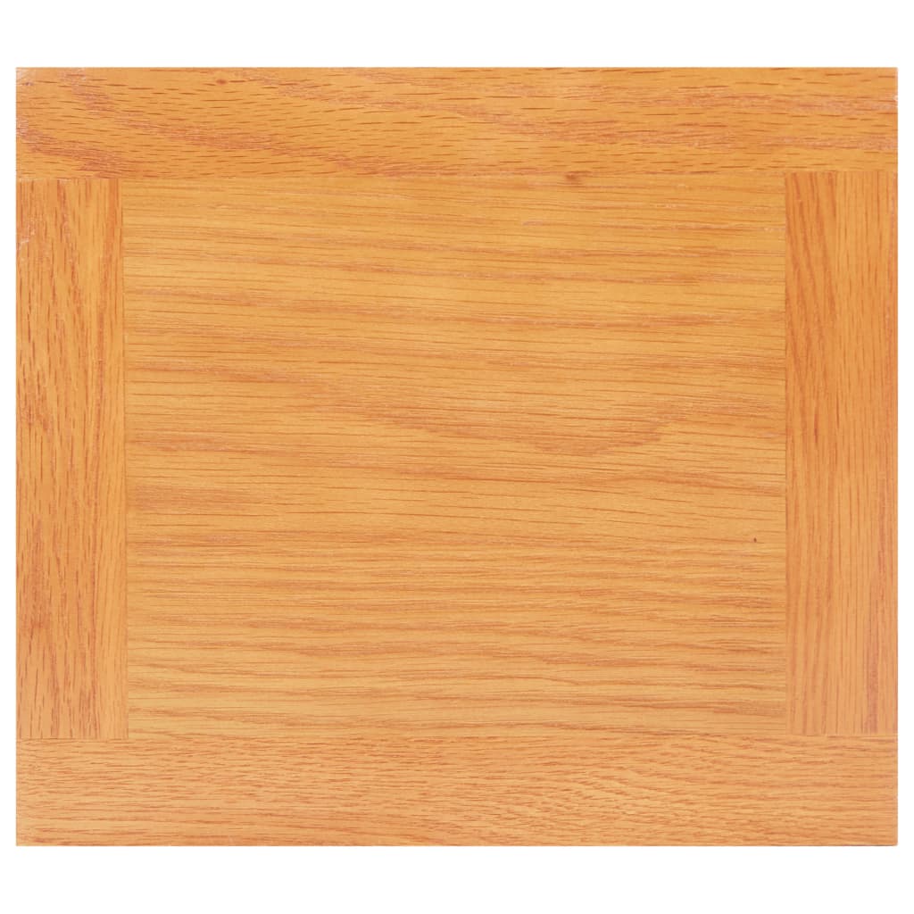 Side Table 27x24x55 cm Solid Oak Wood - OLBRIT