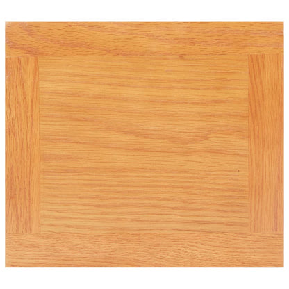Side Table 27x24x55 cm Solid Oak Wood - OLBRIT