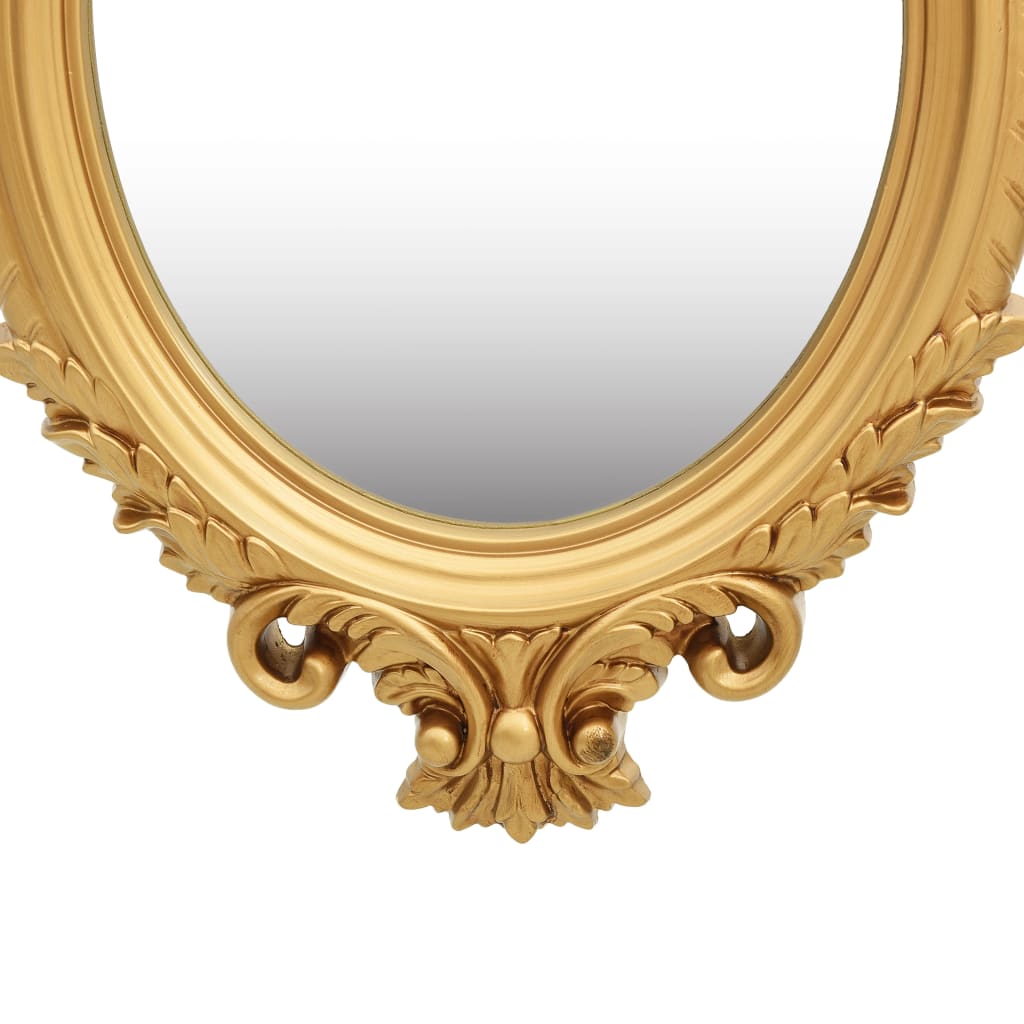 Wall Mirror Castle Style 56x76 cm Gold - OLBRIT