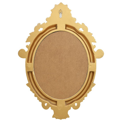 Wall Mirror Castle Style 56x76 cm Gold - OLBRIT