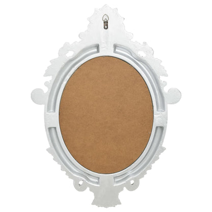 Wall Mirror Castle Style 56x76 cm Silver - OLBRIT