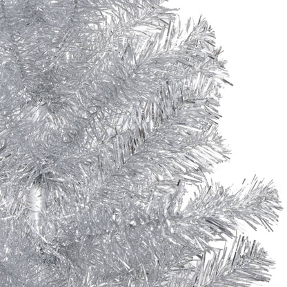 Artificial Christmas Tree with Stand Silver 180 cm PET - OLBRIT