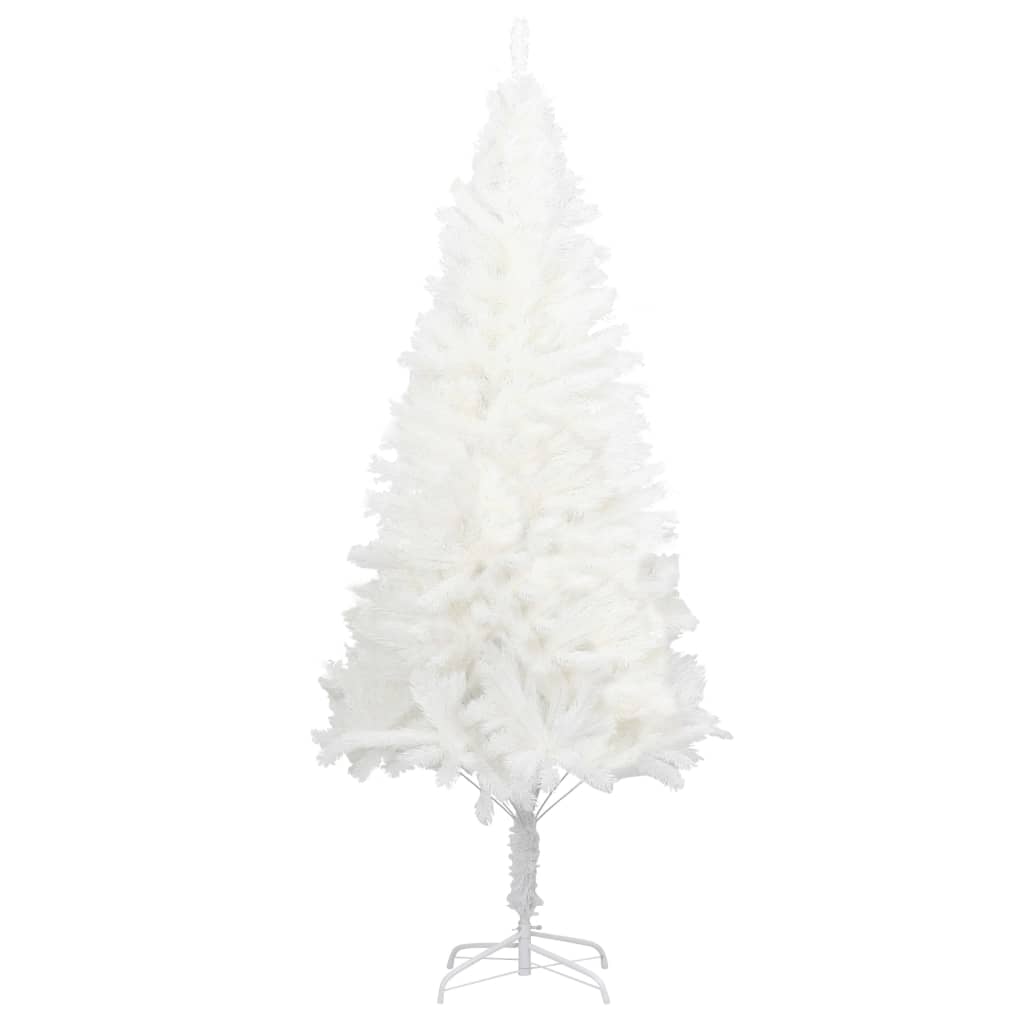 Artificial Christmas Tree Lifelike Needles White 180 cm - OLBRIT