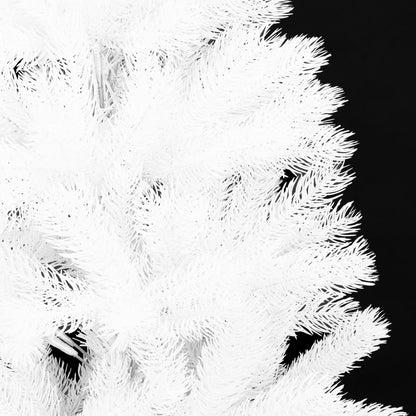 Artificial Christmas Tree Lifelike Needles White 180 cm - OLBRIT