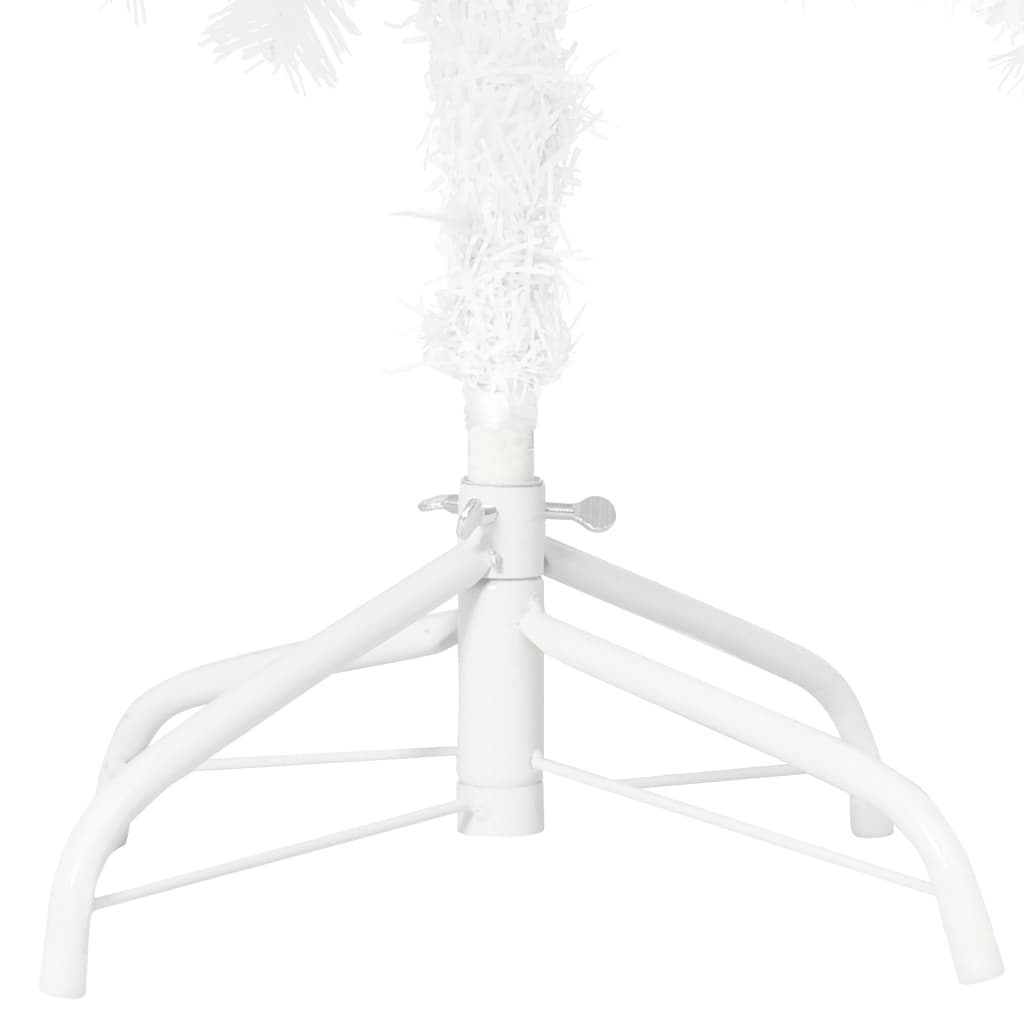 Artificial Christmas Tree Lifelike Needles White 180 cm - OLBRIT