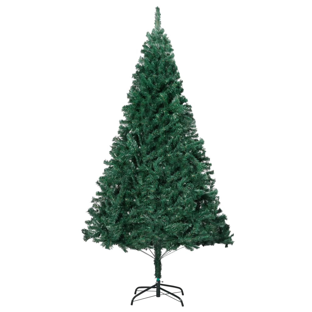 Artificial Christmas Tree with Thick Branches Green 180 cm PVC - OLBRIT