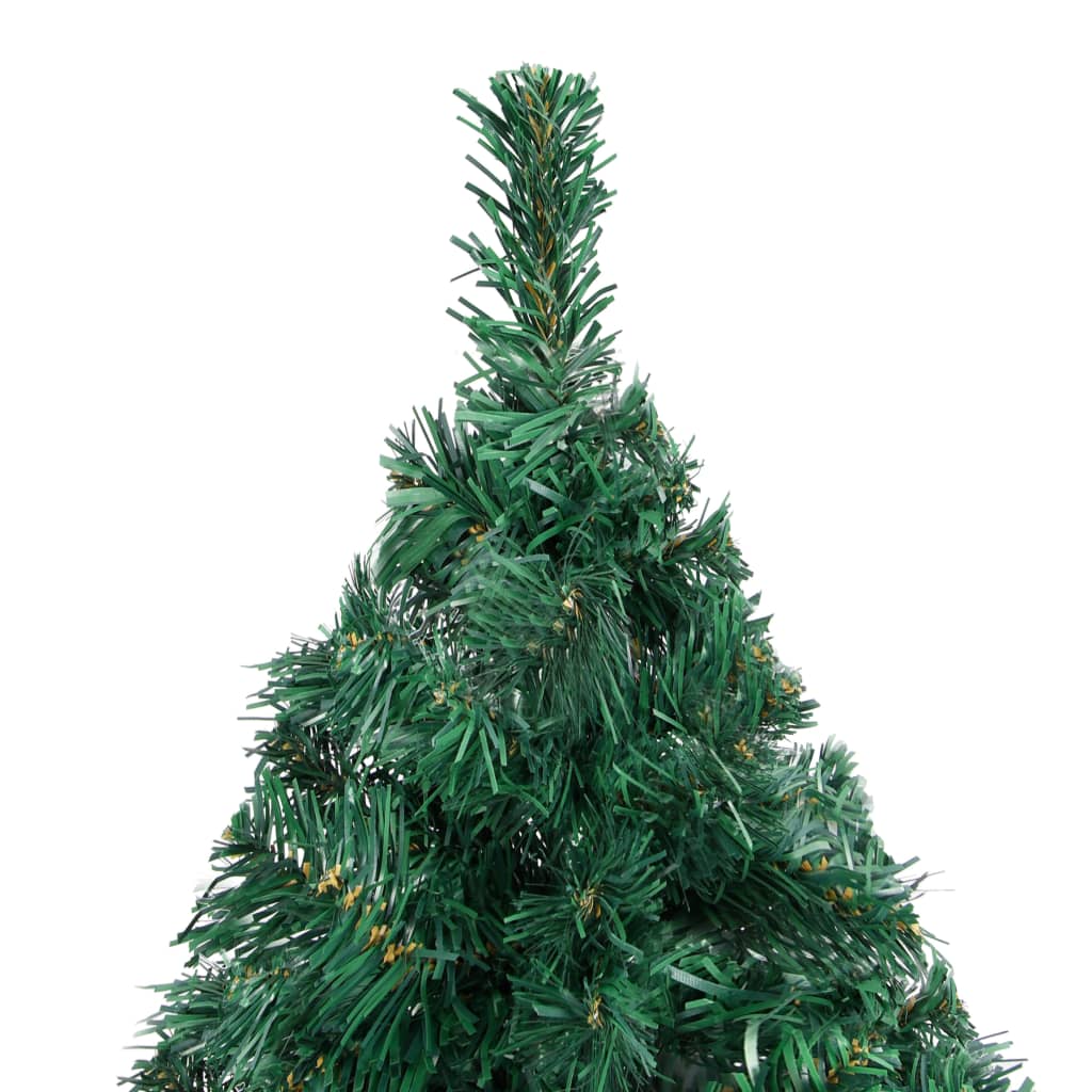 Artificial Christmas Tree with Thick Branches Green 180 cm PVC - OLBRIT
