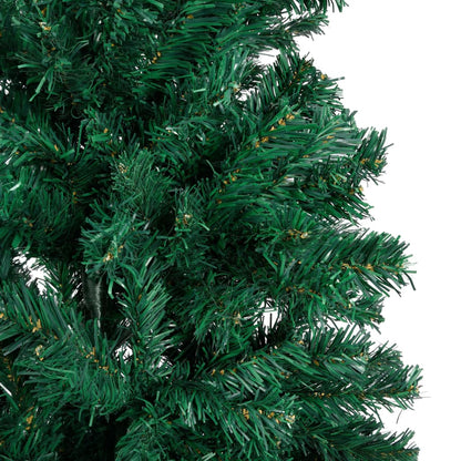 Artificial Christmas Tree with Thick Branches Green 180 cm PVC - OLBRIT