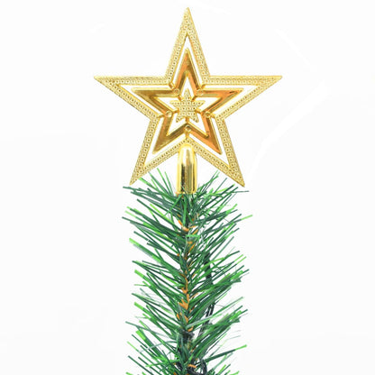 Artificial Pre-lit Christmas Tree with Baubles Green 64 cm - OLBRIT