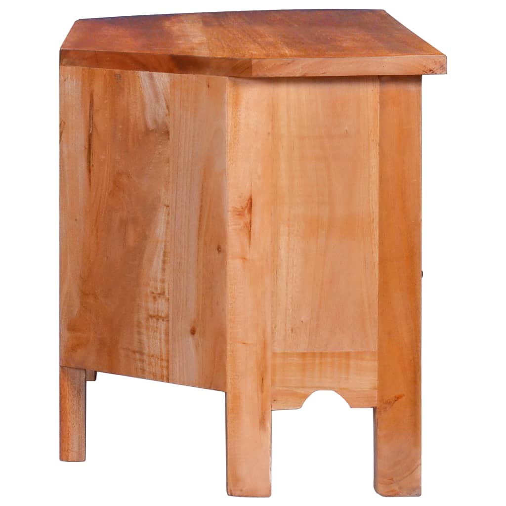 TV Cabinet 100x40x45 cm Solid Mahogany Wood - OLBRIT