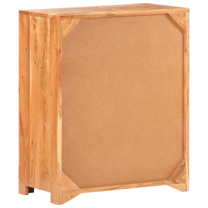 Sideboard 59x33x75 cm Solid Acacia Wood - OLBRIT