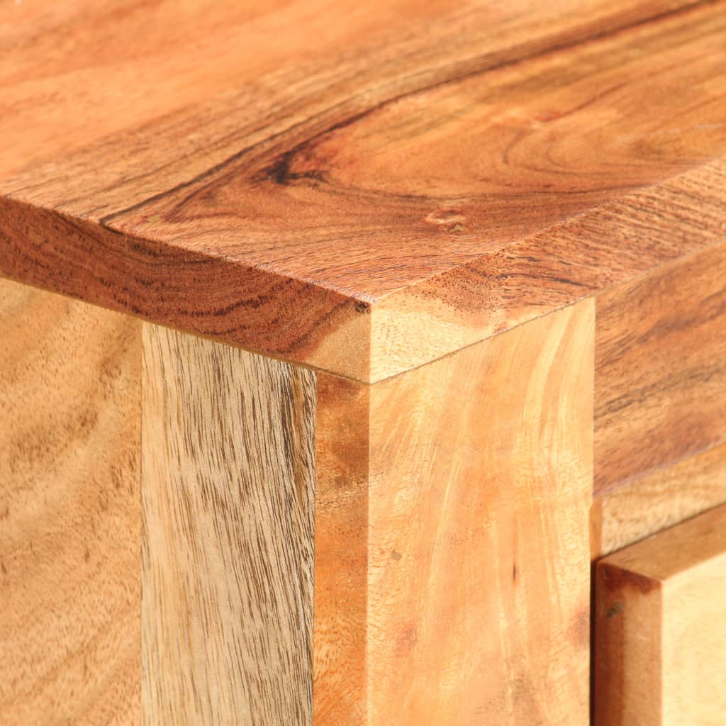 Sideboard 59x33x75 cm Solid Acacia Wood - OLBRIT