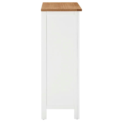 Wine Cabinet 72x32x90 cm Solid Oak Wood - OLBRIT