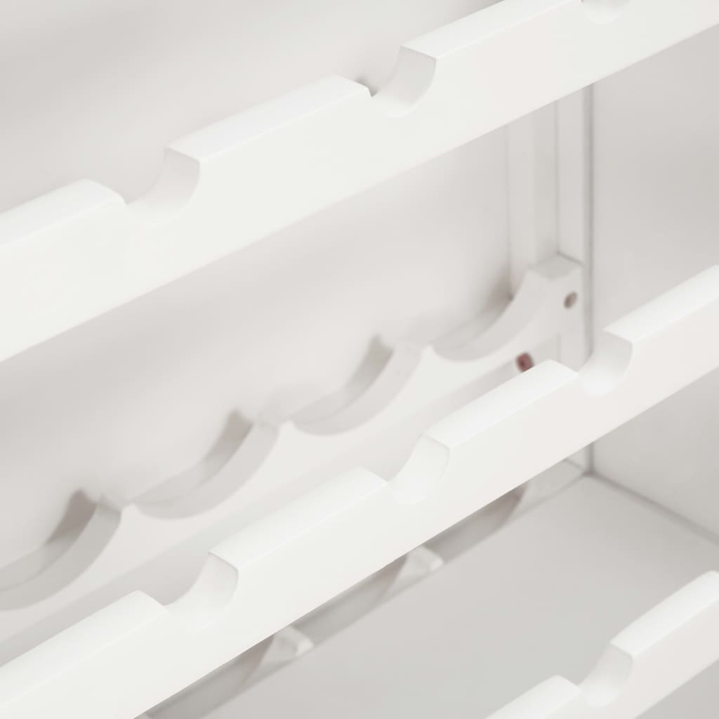 Wine Cabinet 72x32x90 cm Solid Oak Wood - OLBRIT